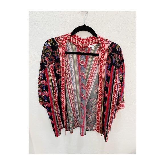 NEW Eyeshadow Boho Kimono, Size M - Picture 3 of 7